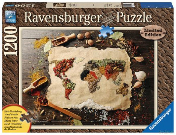 RAVENSBURGER 1200 el. Mapa przypraw [PUZZLE]