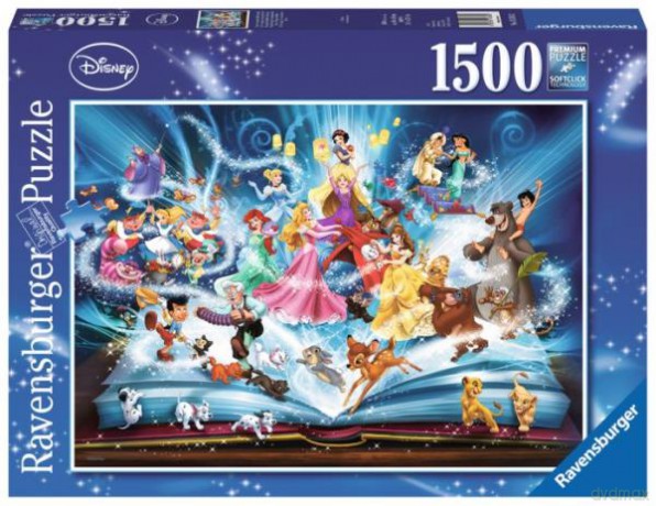 RAVENSBURGER 1500 el. Magiczne Bajki [PUZZLE]