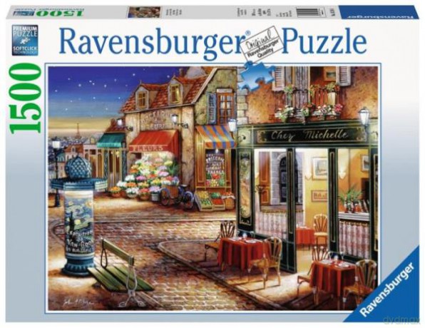 RAVENSBURGER 1500 el. Sekretny zakątek Paryża [PUZZLE]