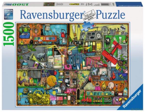 RAVENSBURGER 1500 el. Warsztatowy nieład [PUZZLE]