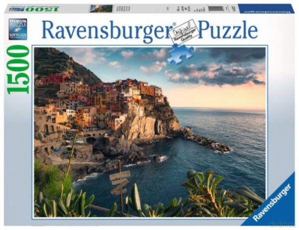 RAVENSBURGER 1500 el. Widok na Cinque Terre [PUZZLE]