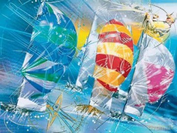 RAVENSBURGER 1500 el. Żaglówki [PUZZLE]