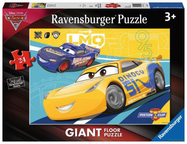 RAVENSBURGER 24 el. Cars 3 [PUZZLE]