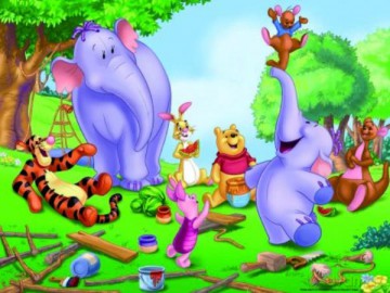 RAVENSBURGER 24 el. Hefalumpy [PUZZLE]