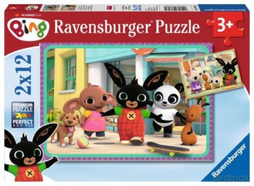 RAVENSBURGER 2x12 el. Bing Przygod [PUZZLE]