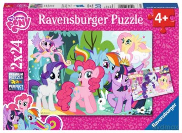 RAVENSBURGER 2x24 el. My Little Pony [PUZZLE]
