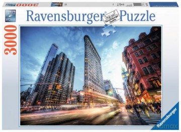 RAVENSBURGER 3000 el. Flat Iron Building - New York [PUZZLE]