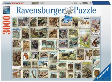 RAVENSBURGER 3000 el. Znaczki pocztowe [PUZZLE]