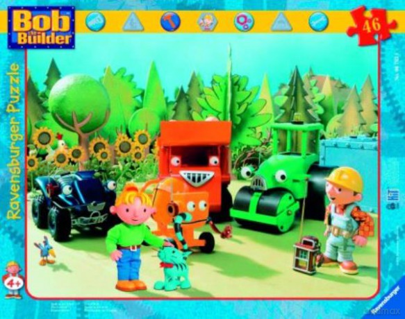 RAVENSBURGER 46 el. Bob Budowniczy Zabawa i praca [PUZZLE]