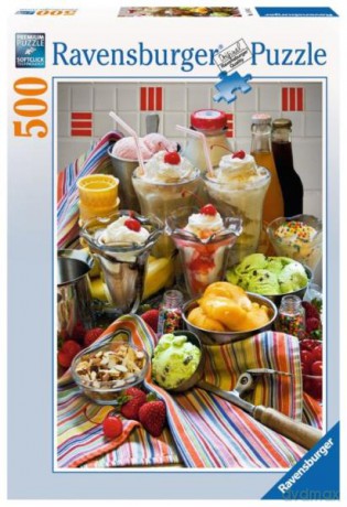 RAVENSBURGER 500 el. Gelini - Kawa śniadaniowa [PUZZLE]