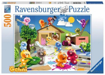 RAVENSBURGER 500 el. Gelini - Wesołe rzemiosło [PUZZLE]