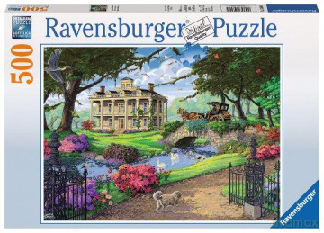RAVENSBURGER 500 el. Piękna rezydencja [PUZZLE]