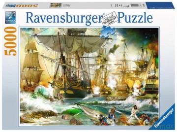 RAVENSBURGER 5000 el. Bitwa na morzu [PUZZLE]