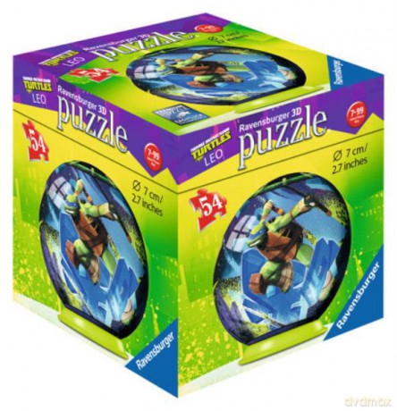 RAVENSBURGER 54 el. Żółwie Ninja [PUZZLE]