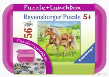 RAVENSBURGER 56 el. Koń rasy Haflinger [PUZZLE]