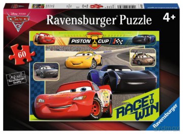 RAVENSBURGER 60 el. Cars 3 Rozpoczęcie wyścigu [PUZZLE]