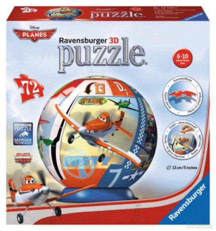 RAVENSBURGER 72 el. Samoloty [PUZZLE]