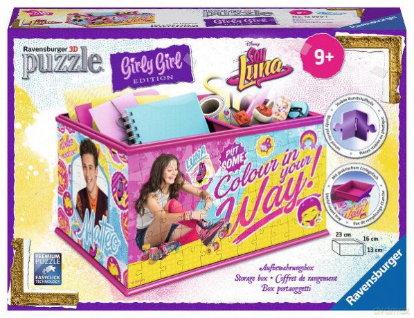 RAVENSBURGER Puzzle 3D 216 el. Kuferek na skarby Soy Luna [PUZZLE]