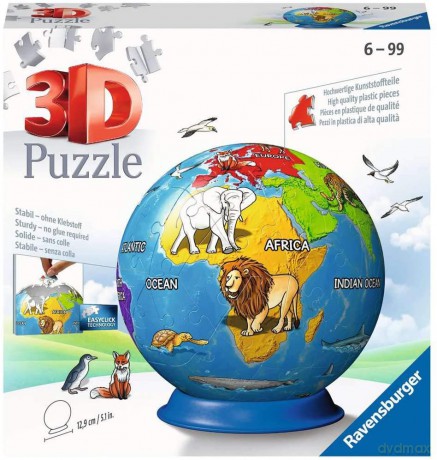 RAVENSBURGER Puzzle 3D 72 el. Globus [PUZZLE]