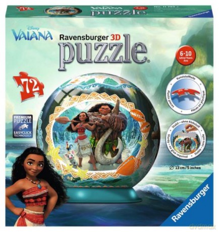 RAVENSBURGER Puzzle 3D 72 el. Vaiana [PUZZLE]