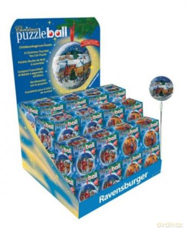 RAVENSBURGER Puzzle kuliste 60 el. Bombki [PUZZLE]