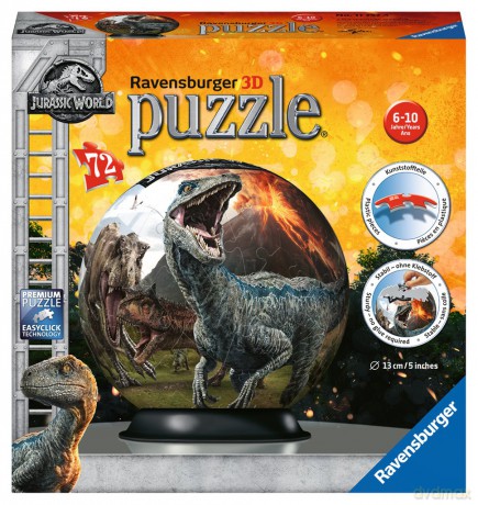 RAVENSBURGER Puzzle kuliste 72 el. Jurassic World 2 [PUZZLE]