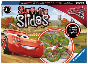RAVENSBURGER Surprise Slides Auta 3 gra [GRA PLANSZOWA]