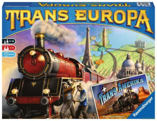 RAVENSBURGER Trans Europa gra [GRA PLANSZOWA]