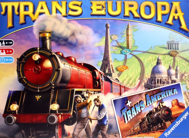 RAVENSBURGER Trans Europa gra [GRA PLANSZOWA]