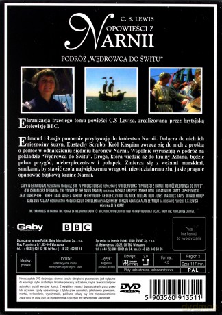 Opowieści z Narnii: Podróż Wędrowca Do Świtu (1989) BBC [DVD]