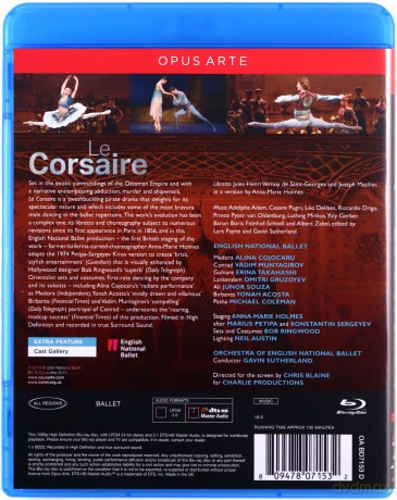 English National Ballet: Adam:Le Corsaire [Blu-Ray]
