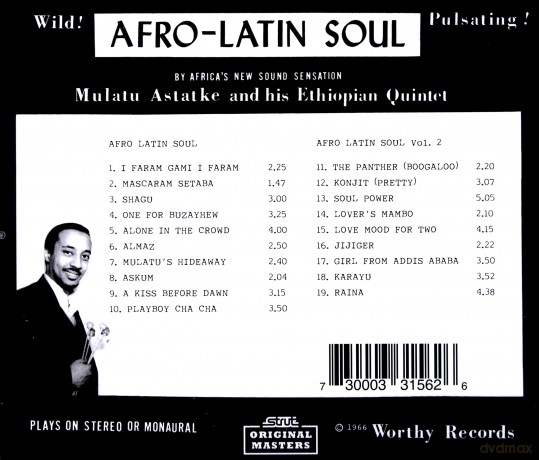 Mulatu Astatke: Afro Latin Soul Vols. 1 & 2 [CD]