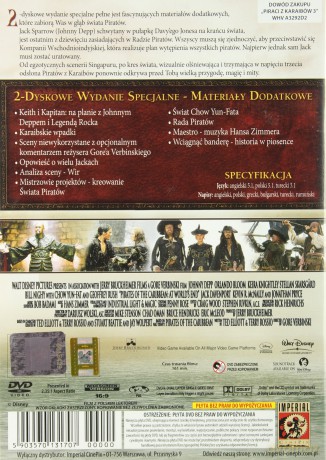 Piraci z Karaibów: Na krańcu świata edycja specjalna [2DVD]