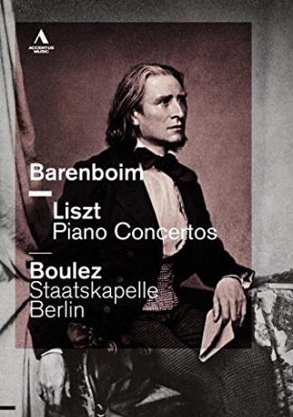 Barenboim Liszt Piano Concertos Nos 1 And 2 Boulez [DVD]