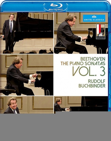 Rudolf Buchbinder: Beethovenpiano Sonatas 3 [Blu-Ray]