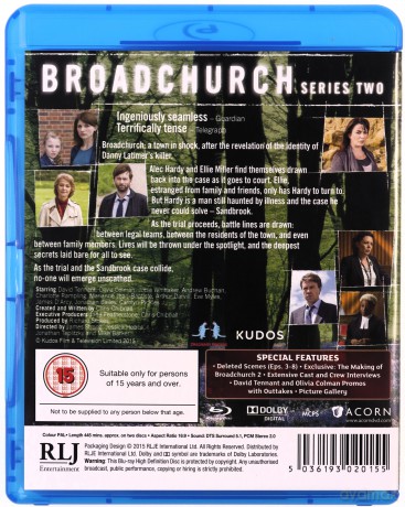 Broadchurch Season 2 [Blu-Ray]