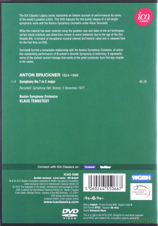 Brucknersymph 7Tennstedt [DVD]