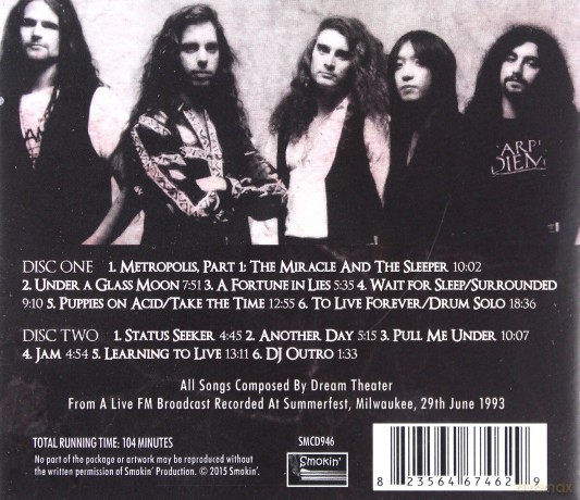 Dream Theater: Dying To Live Forever [2CD]