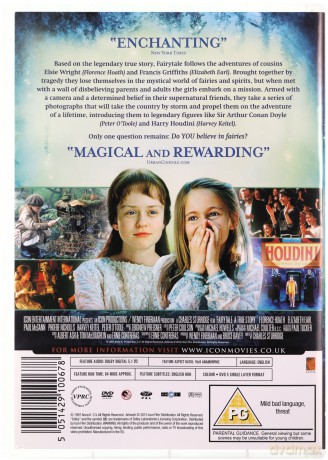 Fairytale A True Story (Elfy z ogrodu czarów) [DVD]