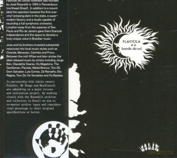 Flaviola E O Bando Do Sol: Flaviola E O Bando Do Sol [CD]