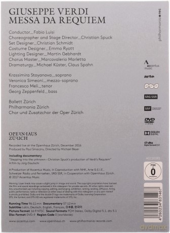 Giuseppe Verdi: Messa Da Requiem [DVD]