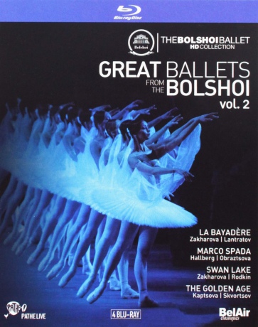 Great Ballets Bolshoi Vol.2 [4xBlu-Ray]