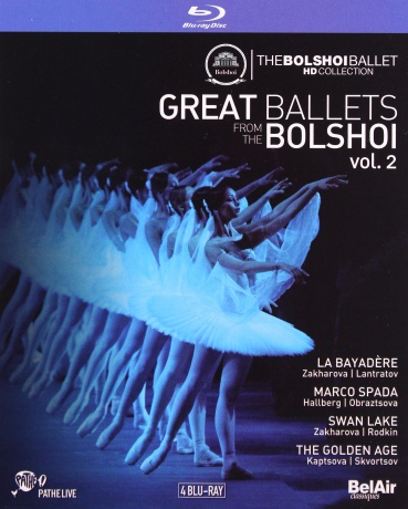 Great Ballets Bolshoi Vol.2 [4xBlu-Ray]