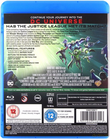 Justice League: Fatal Five [Blu-Ray]