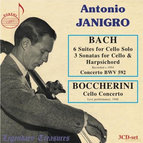 Antonio Janigro: Legendary Treasures: Antonio Janigro [3CD]