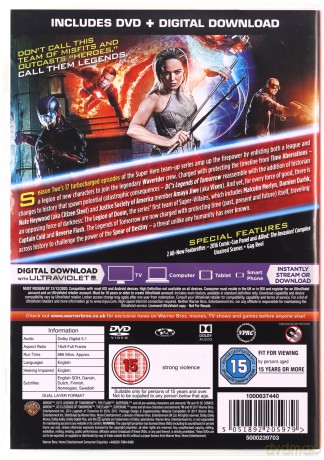 Legends Of Tomorrow Season 2 [DVD]