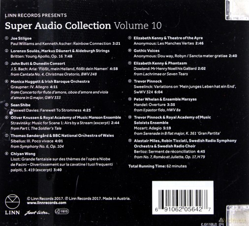 Linn Super Audio Collection Vol 10 [CD]