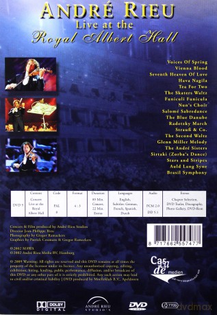 Andre Rieu: Live At The Royal Albert Hall [DVD]