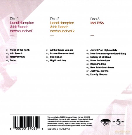Jazz In Paris: Lionel Hampton: Paris Vides [3CD]