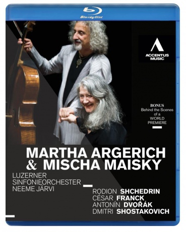 Argerichmaiskyluzerner So: Martha Algerichmischa Maisky Lucerne Symphony Orchestra Jarvi [Blu-Ray]